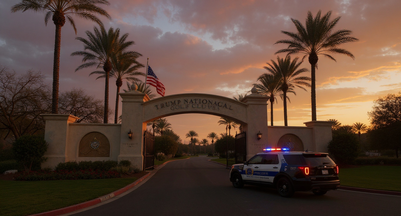 Armed-to-the-Teeth Californian Caught Casing Trump's Golf Club Days Before President Scheduled to Appear