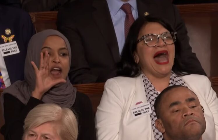 Did Rashida Tlaib Just Chant “KKK” During the State of the Union?