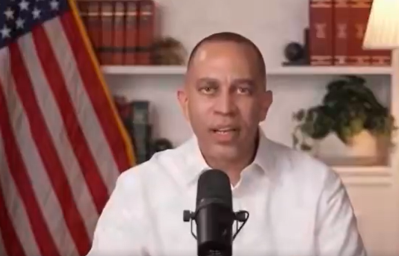 Hakeem Jeffries Tries to Dunk on Trump Over Gas Prices — Gets Pantsed on Live TV Instead