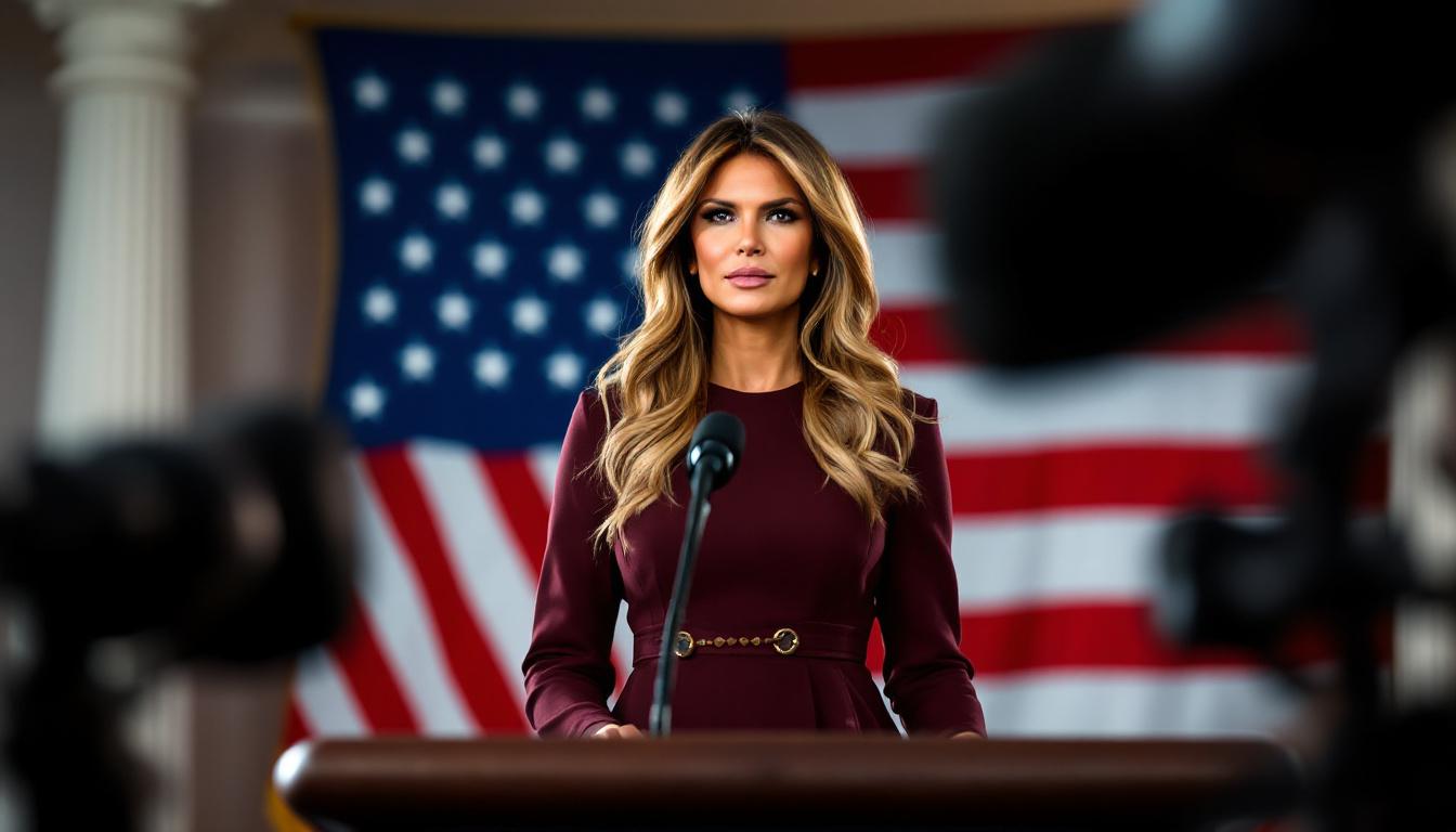 Melania Just Walked Into the White House and Nuked Every Epstein Smear in Under Ten Minutes — Then Demanded Congress Give the Victims a Hearing