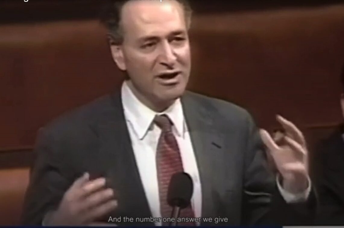 Schumer's 90s Voter ID Stance Comes Back to Haunt
