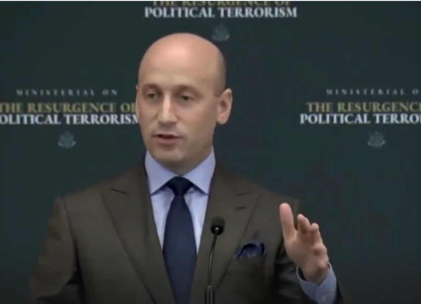Stephen Miller Just Said What Nobody in Washington Would Say Out Loud about Radical Left-Wing Terrorism
