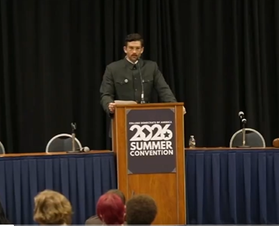Streamer Wears Literal Mao Suit to College Democrats Convention — They Gave Him a Standing Ovation